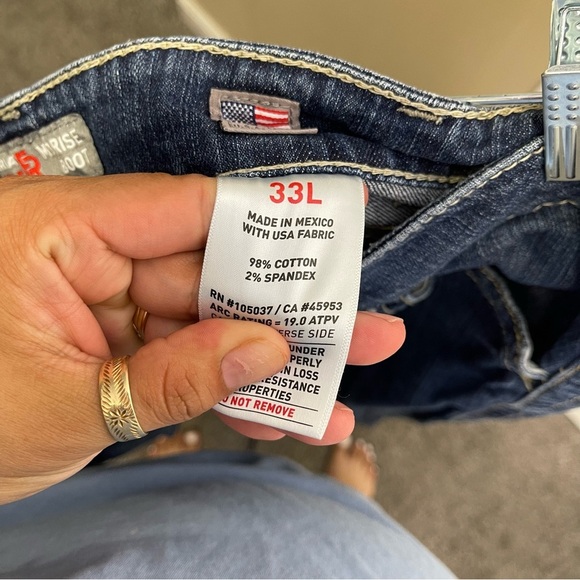 Ariat Women’s FR Mid Rise Boot Cut Jeans Sz 33L - Picture 12 of 12